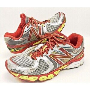 NEW BALANCE 1260 V 3 Womens Shoes Sz 9.5 N2 Running Tennis Walking Red Silver